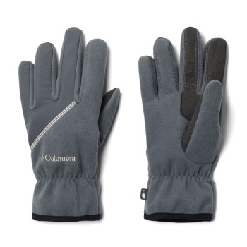 Columbia Wind Bloc, Guantes Grises Oscuro Para Hombre | 748902-CVM